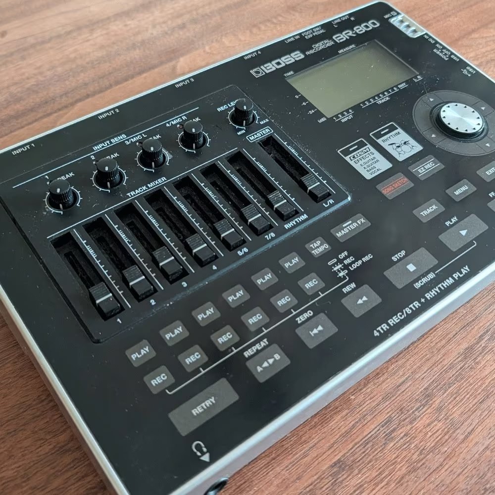 Boss BR-800 Digital Recorder / Multitrack Recorder mit Netzteil