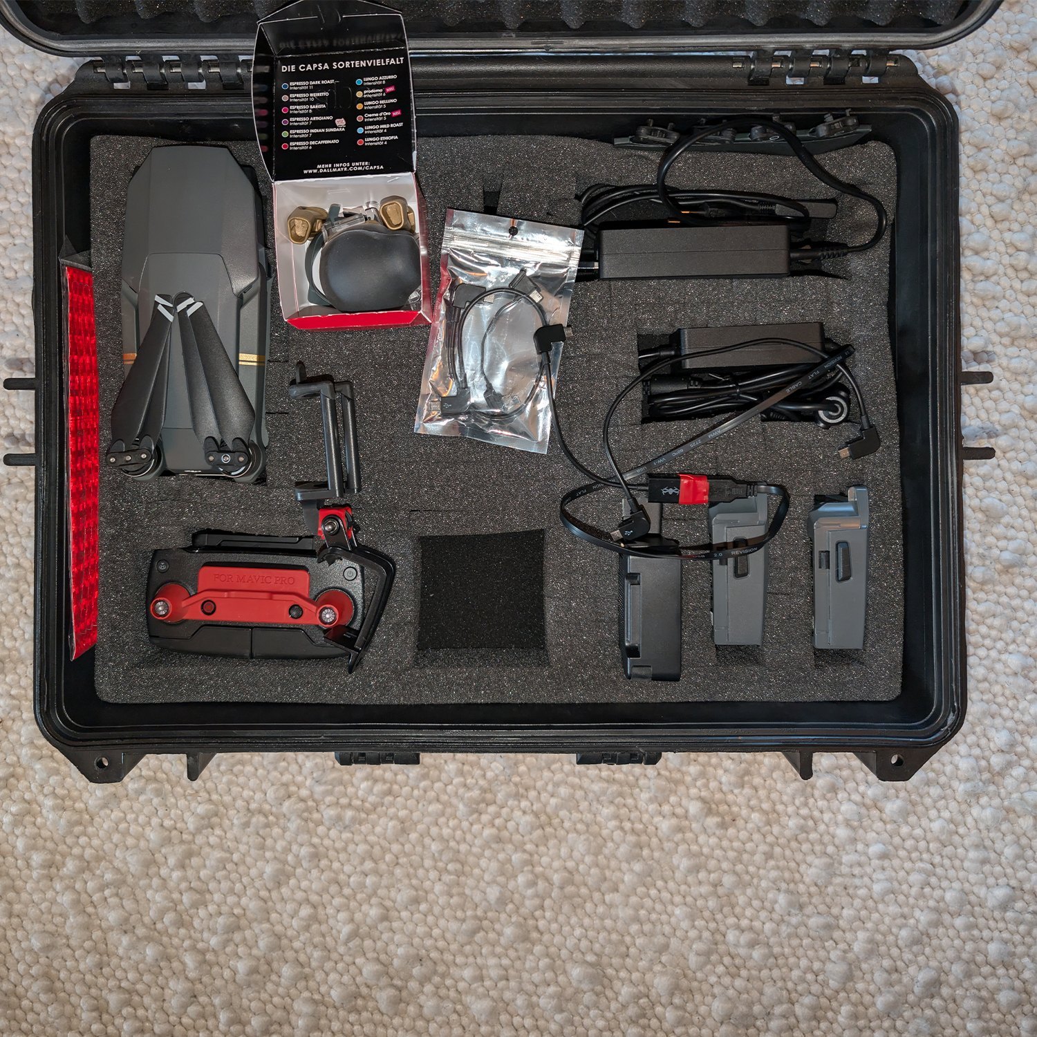 DJI Mavic Pro – Fly More Combo – inkl. Hartschalen-Transportkoffer