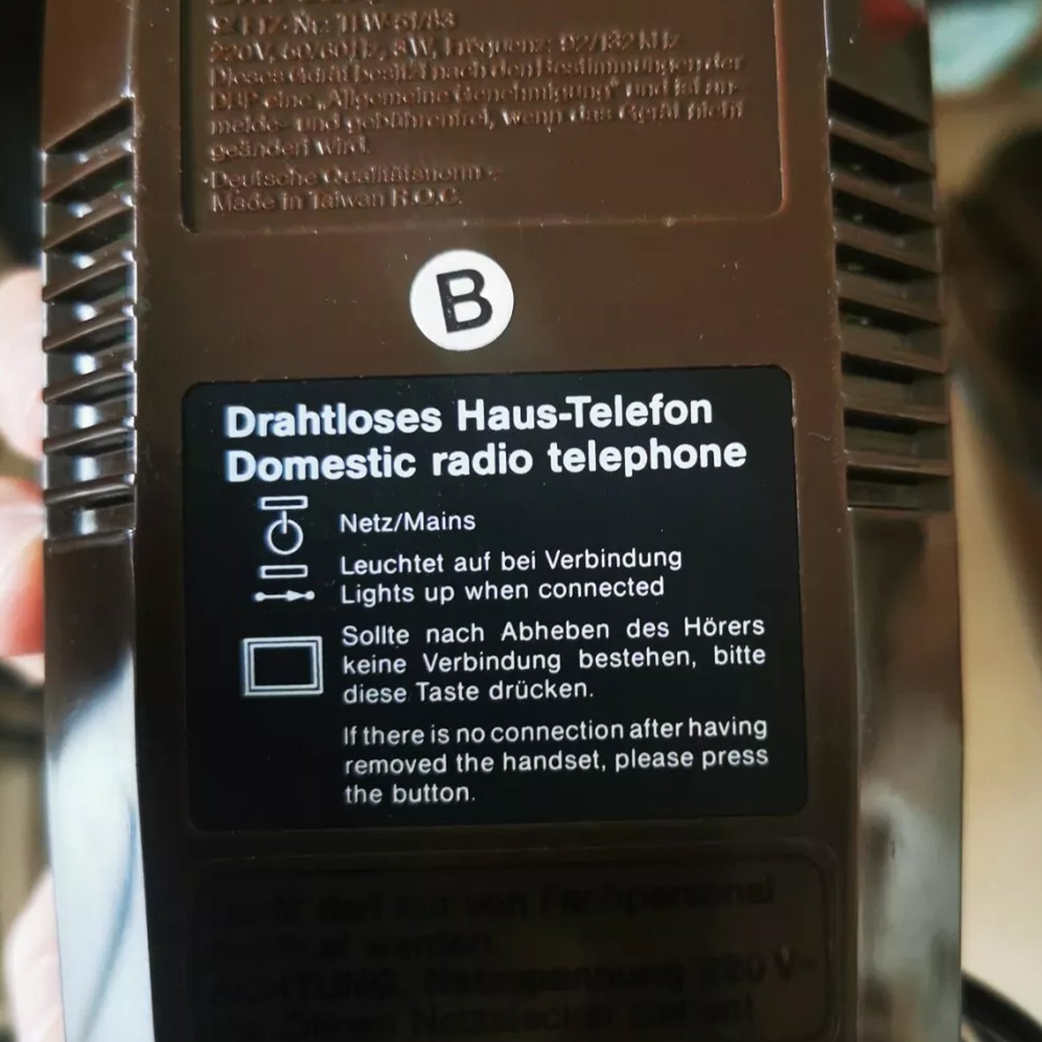 Powerline-Telefone – Vintage – (1 Paar) Telefonie über Stromnetz