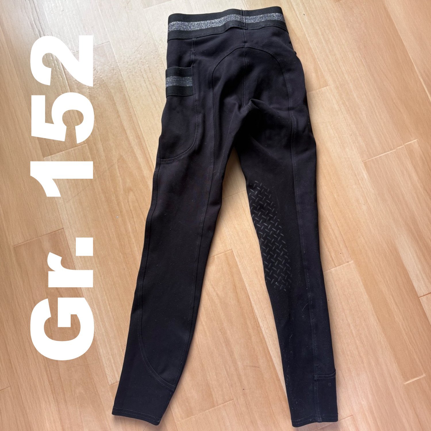 Kinder Grip-Reitleggings Aurelie von Equilibre, Größe 152